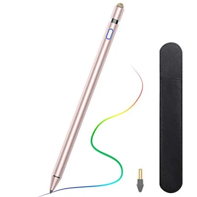 Abbildung von TiMOVO Stylus Stift für iPad, Apple Pencil 2018 2024 iPad 10/9/8/7/6, Pro 13/12.9/11&#039;&#039;,iPad Air 3/4/5/6, 11/13 Zoll 2024,iPad Mini 6/5 Palm Rejection Pen 1 Gen. Roségold