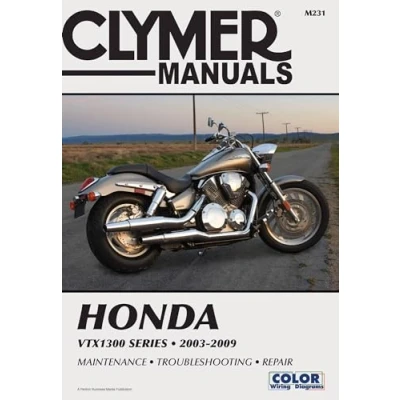 Abbildung von Honda VTX1300 Series Motorcycle (2003 2009) Service Repair Manual