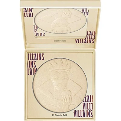 Abbildung von Catrice Disney Princess &amp; Villains Evil Queen Highlighter, Nr. 02 Diabolic Gold, gold (16g)