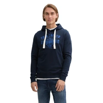 Abbildung von TOM TAILOR Hoodie, mit Logo Print