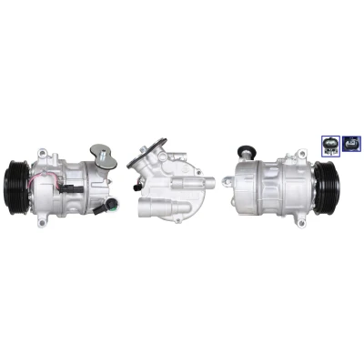 Abbildung von ELSTOCK 51 1083 Kompressor PAG 46 YF R 134a, 1234yf mit Dichtungen OPEL: Insignia A Sports Tourer, Schrägheck, Limousine