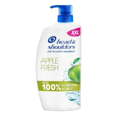 Abbildung von Head &amp; Shoulders Apple Fresh Anti Schuppen Shampoo 800ml Zur Täglichen Anwendung. Bis Zu 100% Schuppenschutz, Klinisch Getestet. Für Jeden Haartyp