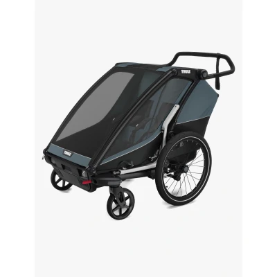 Abbildung von Thule Chariot Cab Fahrradanhänger, Dark Slate