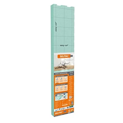 Abbildung von Selit Trittschalldämmplatte Selitac Dämmplatte Faltplatte 2,2 mm stark