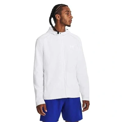 Abbildung von Under Armour Storm RUN Trainingsjacke, Herren, Größe: Medium, White / steel reflective