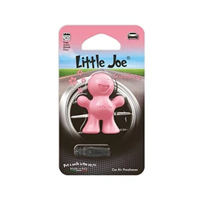 Abbildung von Little Joe Lufterfrischer fürs auto zur Montage an jedem Lüftungsgitter +/ 45 Tage Frische im (Strawberry/Erdbeer)