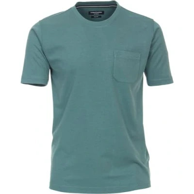 Abbildung von CASAMODA T Shirt Halbarm Rundhals Brusttasche jade Gr. M