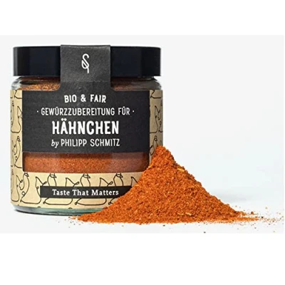 Abbildung von SoulSpice BIO Hähnchen Gewürz Brathähnchen Allrounder Premium Fairtrade Gewürzmischung für Grill Chicken