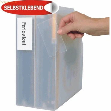 Abbildung von 3L Beschriftungsfenster 35x75mm selbstklebend VE=48 Stück