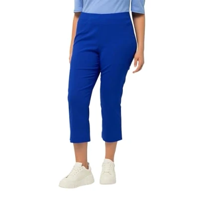 Abbildung von Ulla Popken Delete Stoffhose, Damen, Größe: 42, Blue