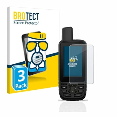 Abbildung von BROTECT Entspiegelungs Schutzglas für Garmin GPSMAP 67 (3 Stück) Schutz Folie Panzerfolie Glas Matt [Extrem Kratzfest 9H, Anti Reflex]