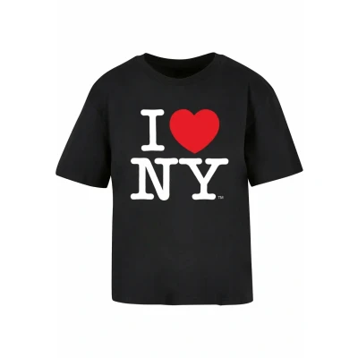 Abbildung von Merchcode Women&#039;s MC1086 Ladies I Love NY Tee T Shirt, Black, XL