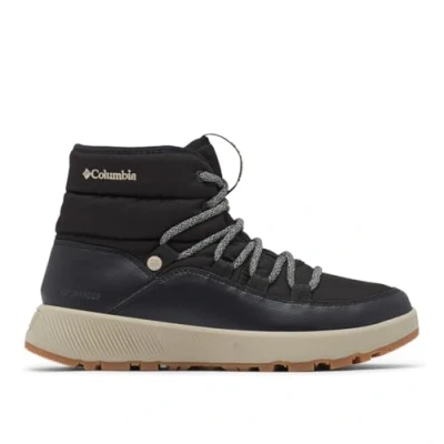 Abbildung von Columbia SLOPESIDE Village OMNIHEAT MID Snowboot/Winterstiefel, Damen, Größe: 40.5, Black/silver sage Schuhe