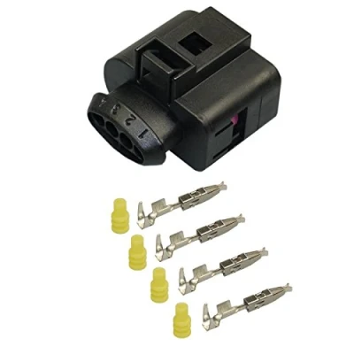 Abbildung von Reparatursatz Stecker 4 polig Buchse OEM 1J0 973 704 1J0973704 Elektrik