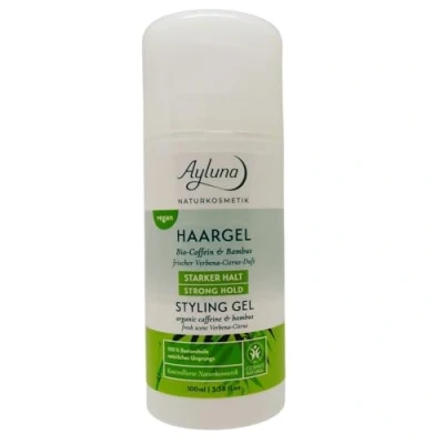 Abbildung von Ayluna Naturkosmetik, Haargel bio Coffein &amp; Bambus, starker Halt, 100ml, vegan