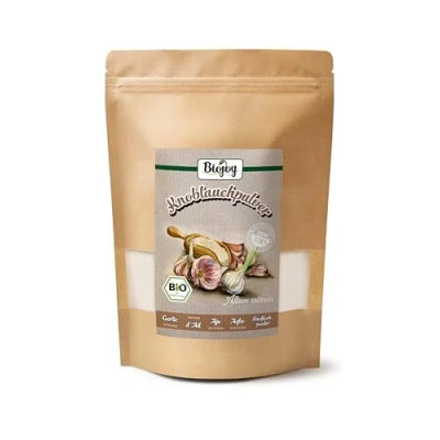 Abbildung von Biojoy BIO Knoblauchpulver (500 g), Knoblauch fein gemahlen, ohne Zusätze (Allium sativum)
