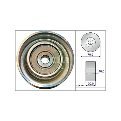 Abbildung von INA 532 0738 10 Umlenkrolle MITSUBISHI: ASX SUV, Lancer 8 Schrägheck, Limousine, PEUGEOT: 4008 SUV