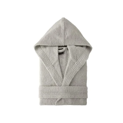Abbildung von Top Towel Unisex Elegant Bademantel, Silbergrau, XL
