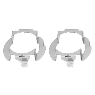 Abbildung von Keenso Auto LED Scheinwerfer Adapter, 1 Paar H7 Adapter Halter für B Klasse, ML Riich G5, SAAB D5 X55 X25 X65