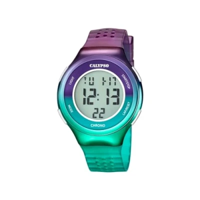 Abbildung von CALYPSO WATCHES Chronograph Color Splash, K5841/2, Armbanduhr, Quarzuhr, Damenuhr, Herrenuhr, digital, Stoppfunktion