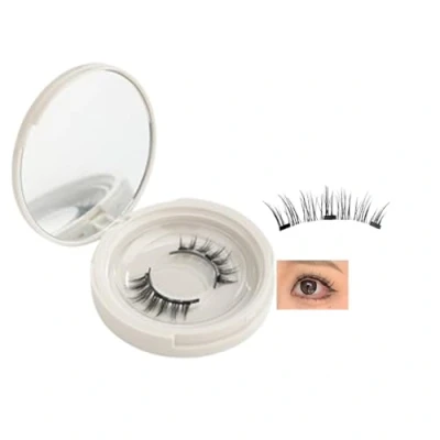 Abbildung von Enjuvie Magnetic Eyelashes, Lash Kit, Lashes, Eyelashes Natural Look with Applicator, Reusable Self Adhesive (USB06)