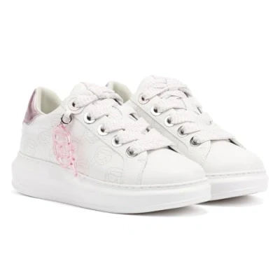 Abbildung von Karl Lagerfeld Kapri NFT Plexi Pendant Damen Sneaker Aus Weißem Leder