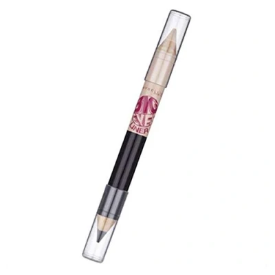 Abbildung von Maybelline Big Eyes Duo Kajalstift 01 Black and Beige