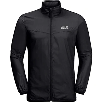 Abbildung von Jack Wolfskin Herren Jwp Wind Softshelljacke, Black, S