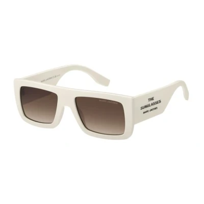 Abbildung von MARC Jacobs Unisex Sonnenbrille, Größe: 53, Ivory