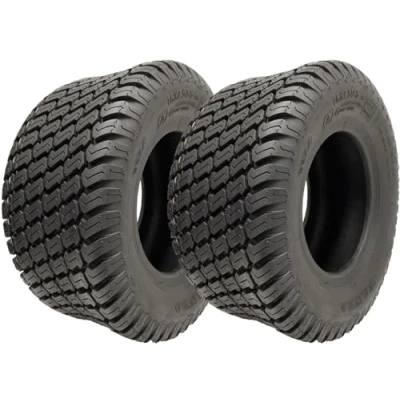 Abbildung von Parnells 2 Sätze Schlauchlose Rasenmäherreifen 16 x 7,50 8, 4 Lagig Wanda P332 Grasreifen Durchmesser 410 mm, 182 mm Breite, 310 kg für den Offroad Einsatz, Aufsitzmäher, Buggys und Karren.