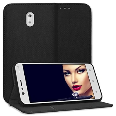 Abbildung von mtb more energy® Schutz Tasche Bookstyle für Nokia 3 (5.0&#039;&#039;) schwarz Kunstleder Klapp Cover Hülle Case