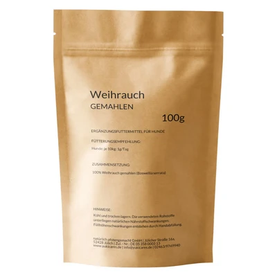 Abbildung von Weihrauch gemahlen, 100g one size