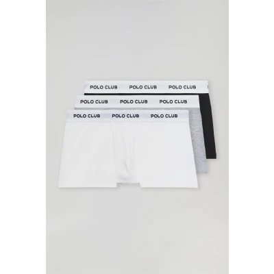 Abbildung von Polo Club 3PACK 3 Boxer PC Panties, Herren, Größe: Medium, Multicolor