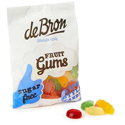Abbildung von deBron Low Carb Fruchtgummis 100g