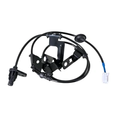 Abbildung von HELLA 6PU 358 252 301 ABS Sensor Hinterachse mit Befestigungsclips am Kabel Hallsensor 2 polig 705mm HYUNDAI: ix35 (LM, EL, ELH) 2.0 4WD