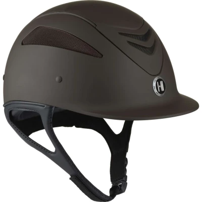 Abbildung von OneK Reithelm Defender Pro Matt Braun 2