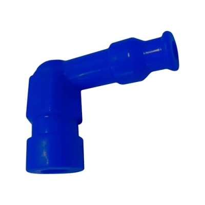 Abbildung von cyclingcolors Zündkerzenstecker fur zündkerze zuendkerzenstecker moped motorrad mähdrescher kerzenstecker traktor rasenmäher, Blau