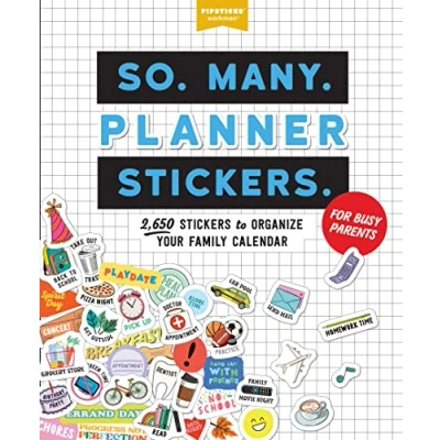 Abbildung von So. Many. Planner Stickers. For Busy Parents: 2,650 Stickers to Organize Your Family Calendar (So. Stickers.)
