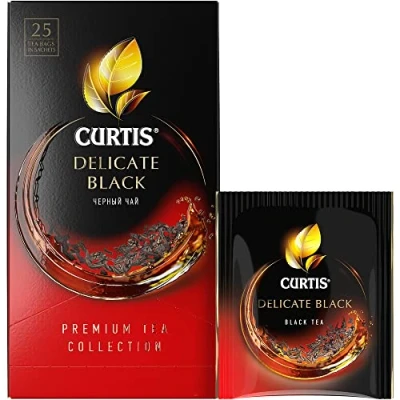 Abbildung von CURTIS DELICATE Black Schwarztee Premium Tea Collection Schwarzer Tee 25 beutel