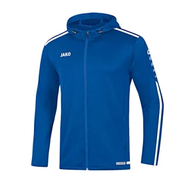 Abbildung von JAKO Damen Kapuzenjacke Striker 2.0, royal/weiß, 36, 6819