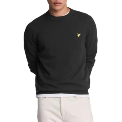 Abbildung von Lyle &amp; Scott ROLL NECK Jumper Strickpullover, Herren, Größe: Medium, Jet black