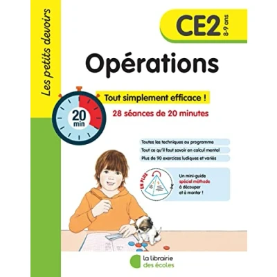Abbildung von Les petits devoirs Opérations CE2: Tout simplement efficace ! 28 séances de 20 minutes