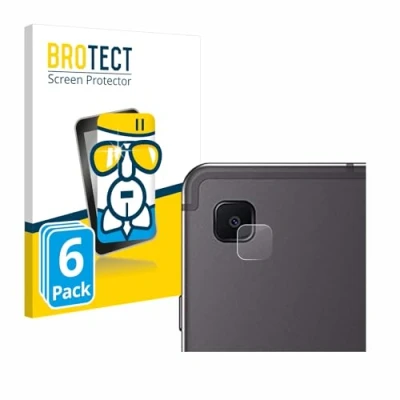 Abbildung von BROTECT Schutzglas für Samsung Galaxy Tab S6 Lite WiFi 2024 (NUR Kameraschutz) (6 Stück) Schutzfolie Panzer Folie Glas [Extrem Kratzfest 9H,