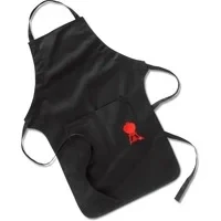 Abbildung von Schürze schwarz mit rot bbq Weber