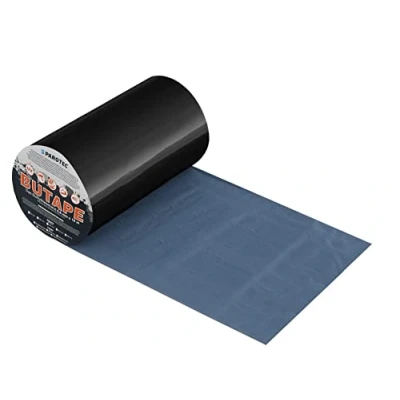 Abbildung von Aluminium Butylband BuTape Dachreparatur 150 mm x 10 lfm 5 Farben (Schwarz)