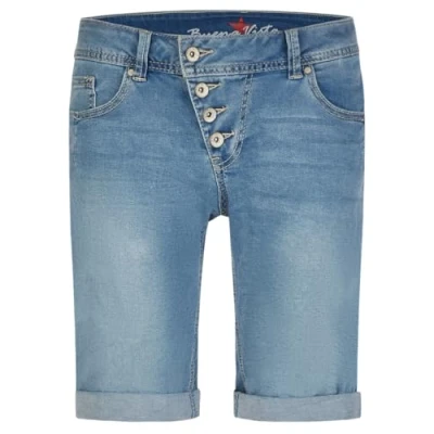 Abbildung von Buena Vista Damen Malibu Short Cozy Denim (DE/NL/SE/PL, Alphanumerisch, S, Regular, Charming Blue)