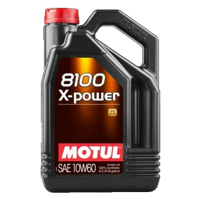 Abbildung von Motul X POWER 10W 60 5l Motoröl 106144 BMW: 3 Limousine, 1 Coupe, Cabrio, VOLKSWAGEN: TRANSPORTER 4 Bus, Golf 3, Schrägheck