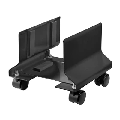 Abbildung von Fellowes 9169201 Stahl CPU Ständer mit 4 Rollen Graphit