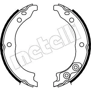 Abbildung von Bremsbackensatz, Feststellbremse METELLI 53 0089