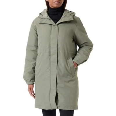 Abbildung von JJXX Jxhella Wintermantel, Damen, Größe: Medium, Dusty olive